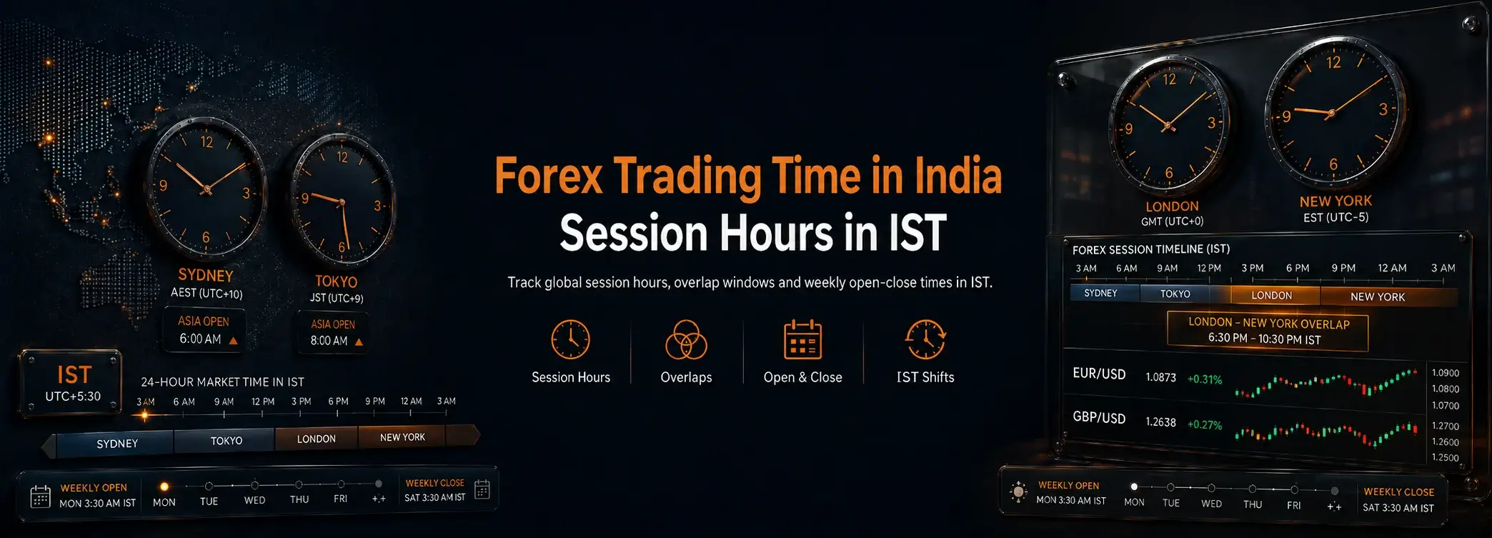 Forex Trading Time in India: Session Hours in IST