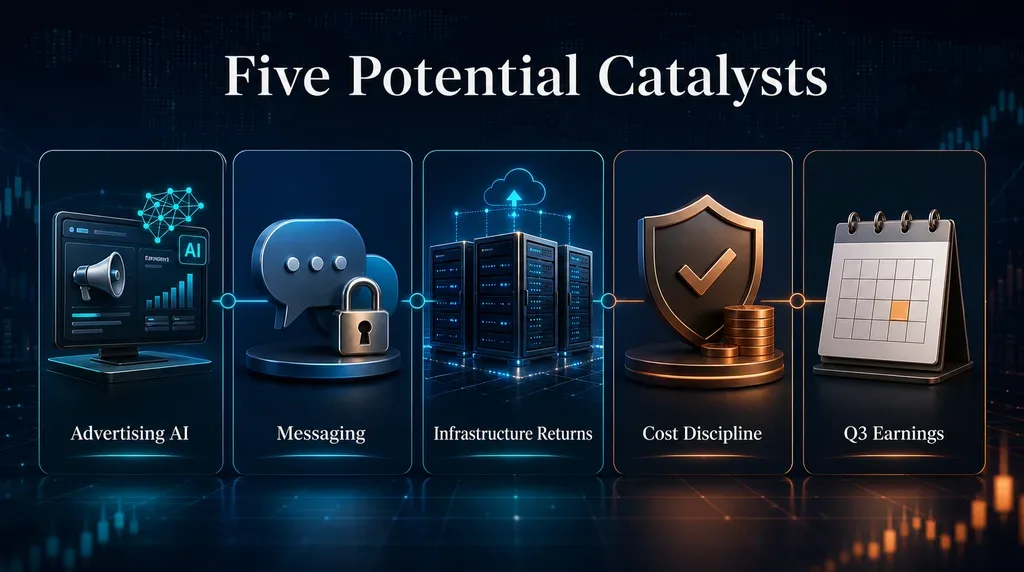 Five potential Meta stock catalysts including advertising AI, messaging and Q3 earnings Vantage Markets 