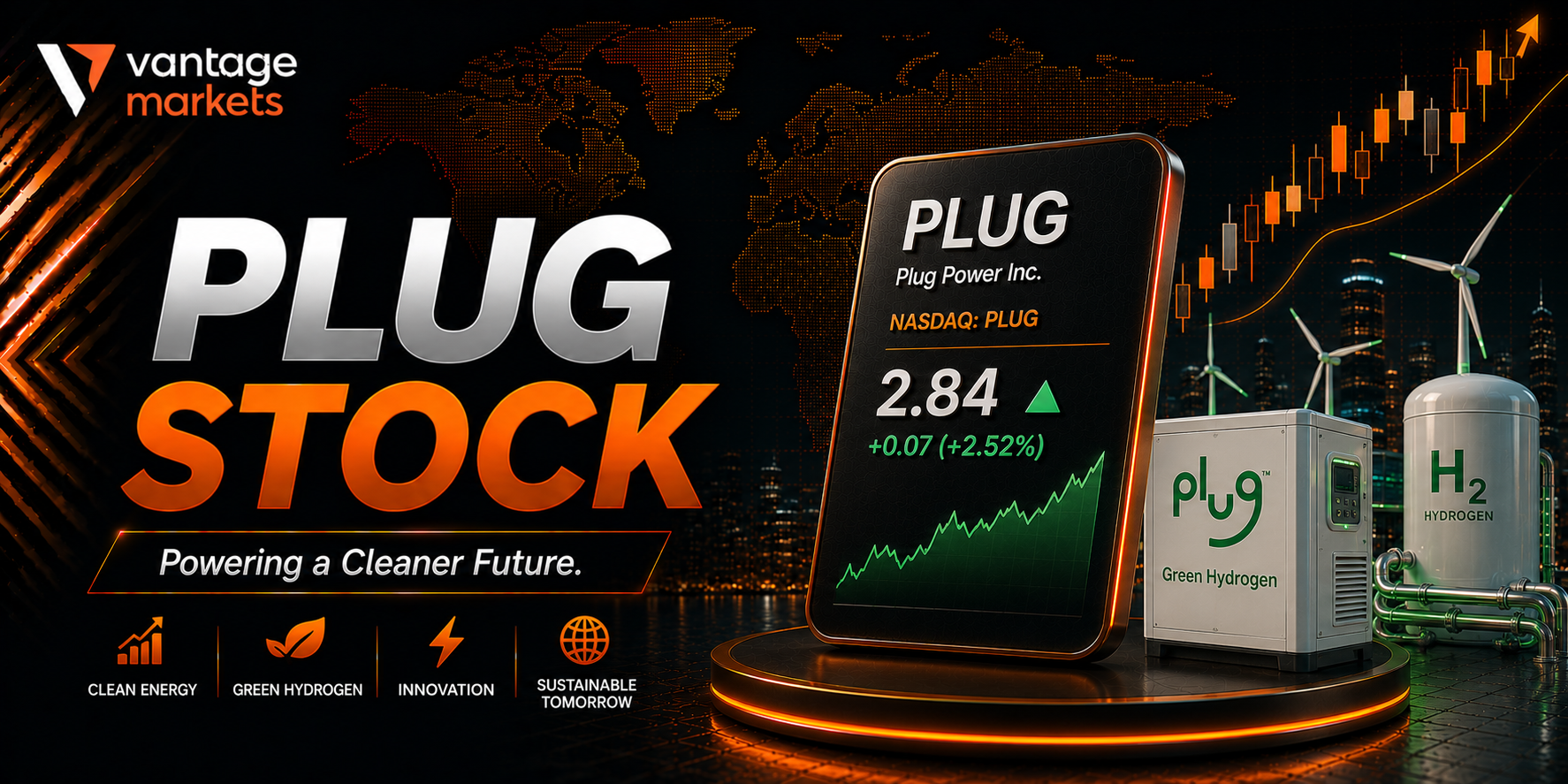 [DAILY TRADING] Plug Power Stock 20 August 2026 – PLUG Rises as RSI Nears 70, Guidance Climbs