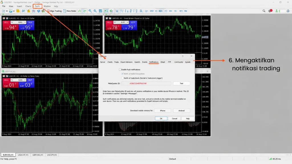 notifikasi trading mt5
