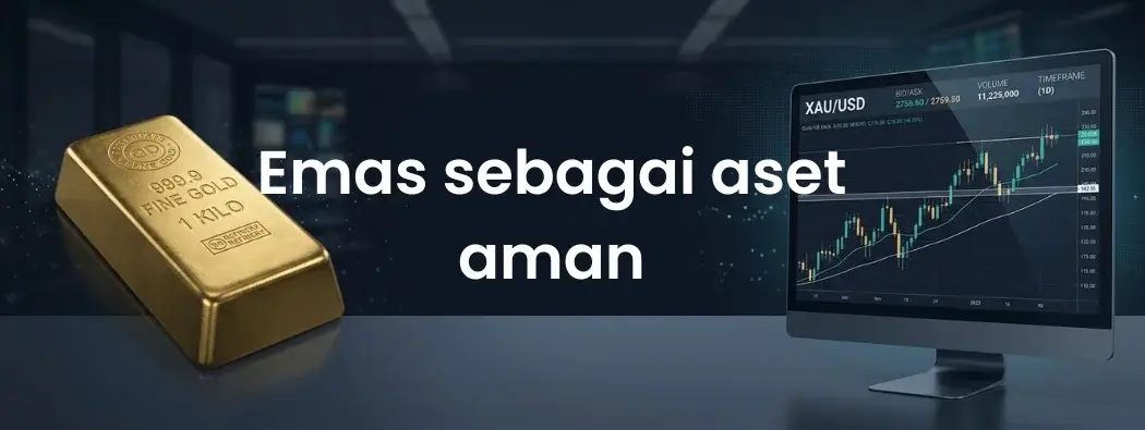 Emas sebagai Safe Haven: Kebenaran Abadi atau Mitos yang Sudah Usang?