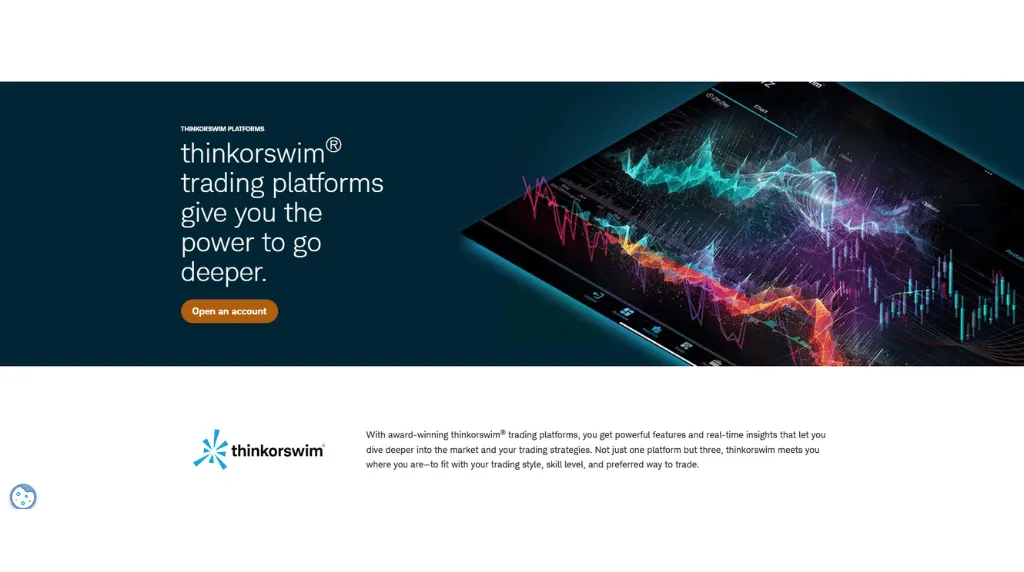 screenshot of thinkorswim trading platform for best day trading platforms