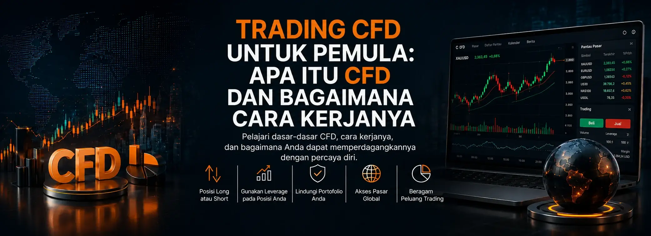 Trading CFD untuk Pemula: Apa Itu CFD dan Cara Kerjanya