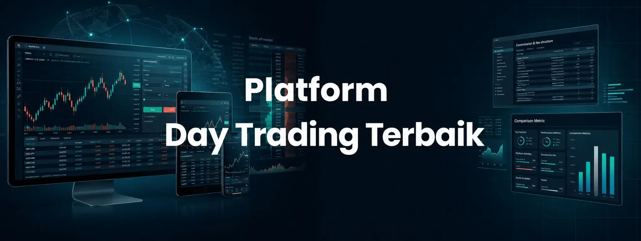 8 Platform Day Trading Terbaik 2026: Biaya, Tools, dan Eksekusi