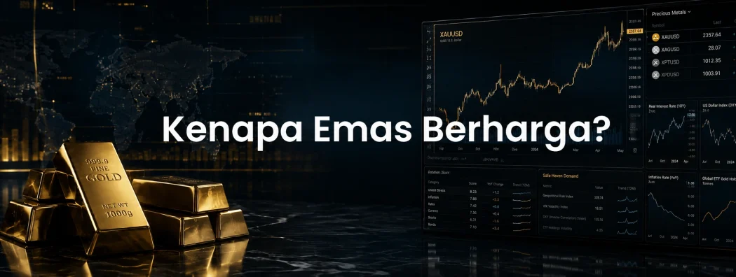 5 Alasan Utama Kenapa Emas Berharga & Harganya Naik
