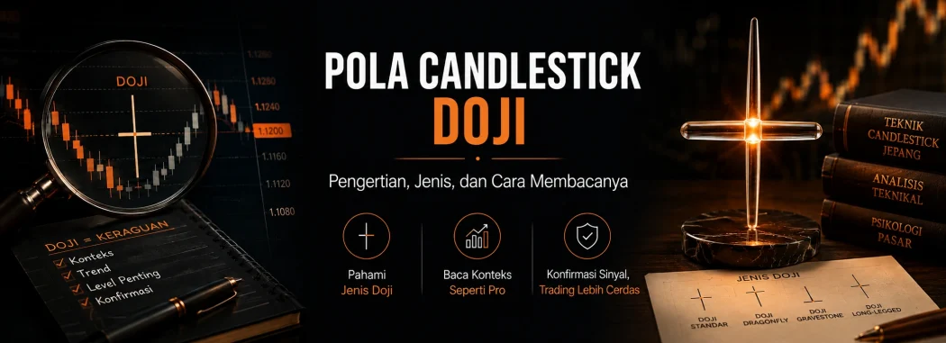 Doji Candlestick: Arti, Jenis, dan Cara Membacanya