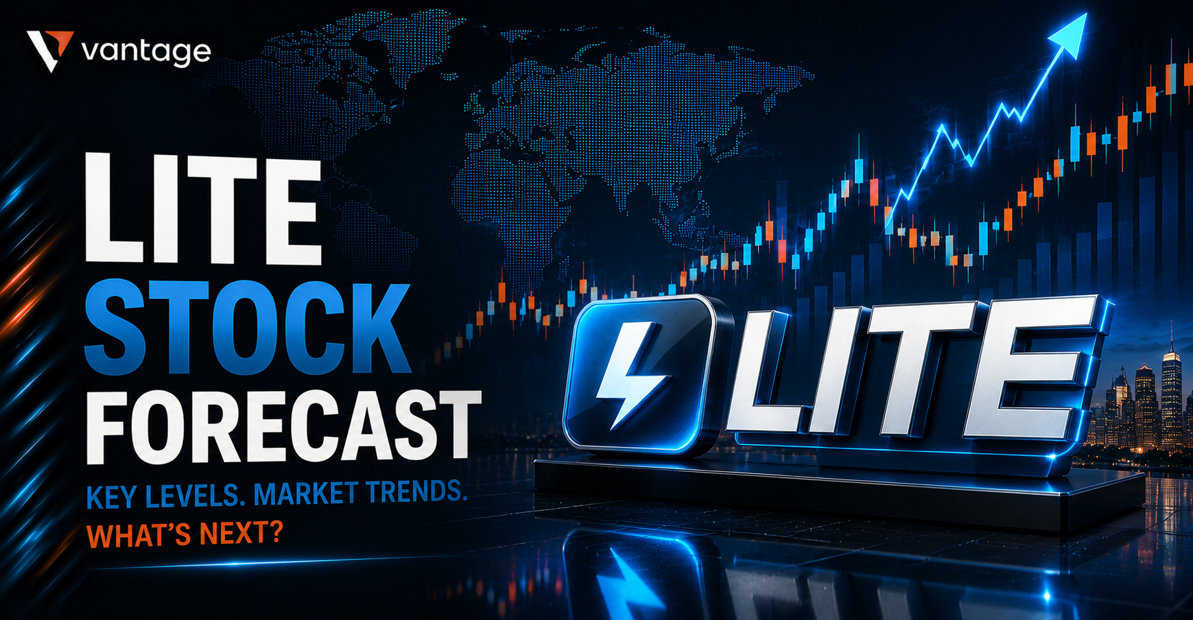 Lumentum LITE stock forecast graphic